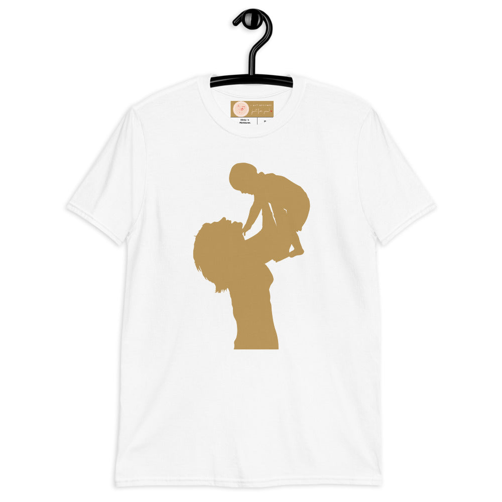 Mother Playing with Child Short-Sleeve Unisex T-Shirt