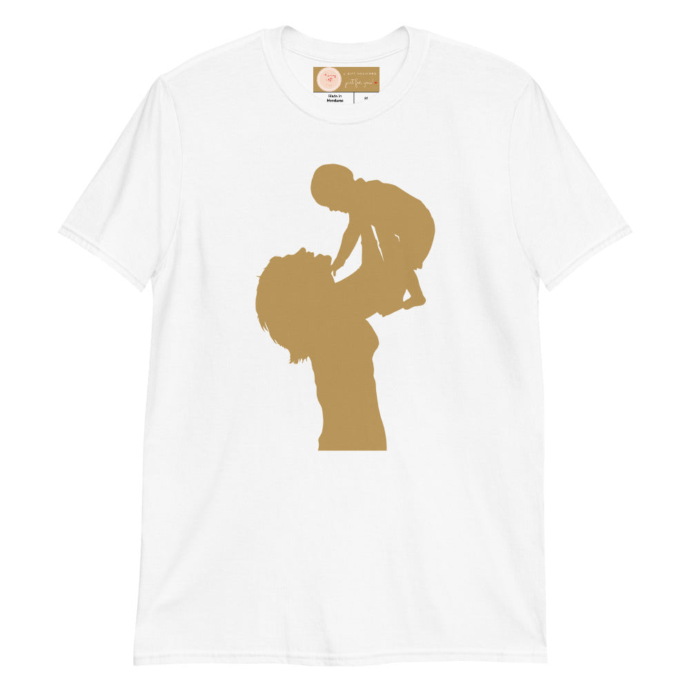Mother Playing with Child Short-Sleeve Unisex T-Shirt