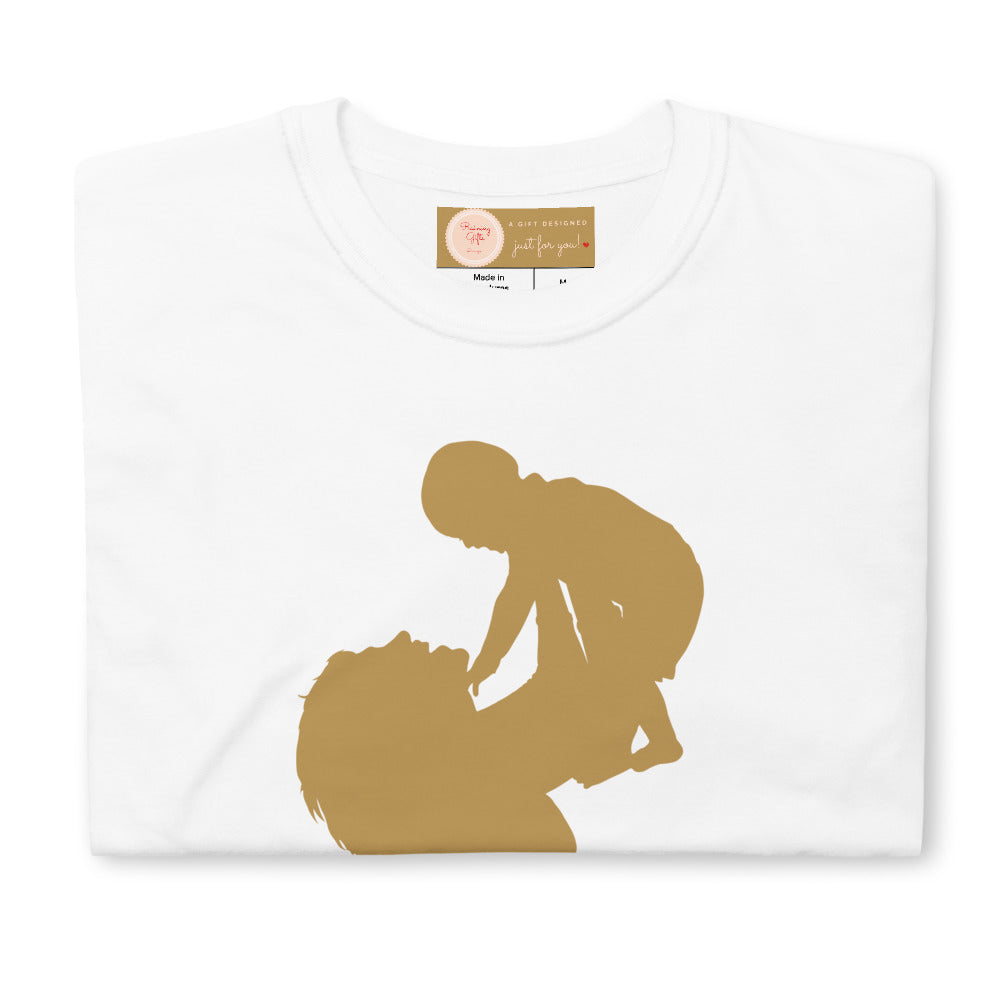 Mother Playing with Child Short-Sleeve Unisex T-Shirt