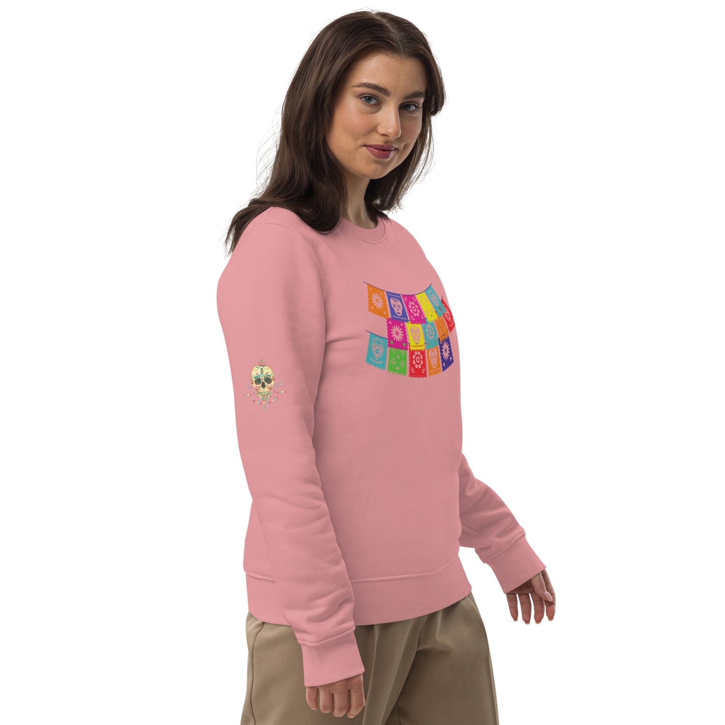 Day of the Dead Buntings Unisex Eco Sweatshirt