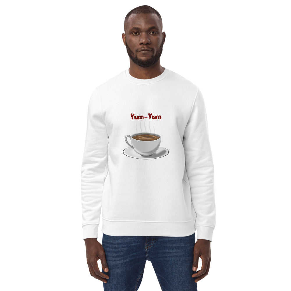 Unisex Eco-Friendly Sweatshirt Cup of Coffee