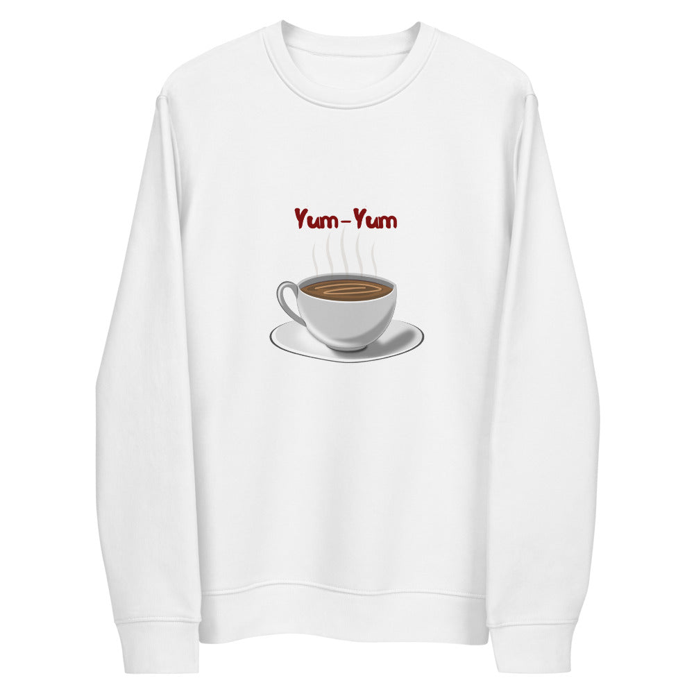 Unisex Eco-Friendly Sweatshirt Cup of Coffee