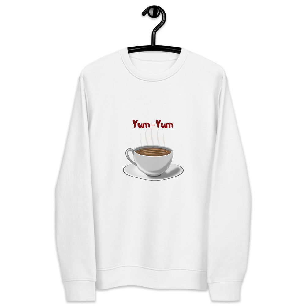 Unisex Eco-Friendly Sweatshirt Cup of Coffee