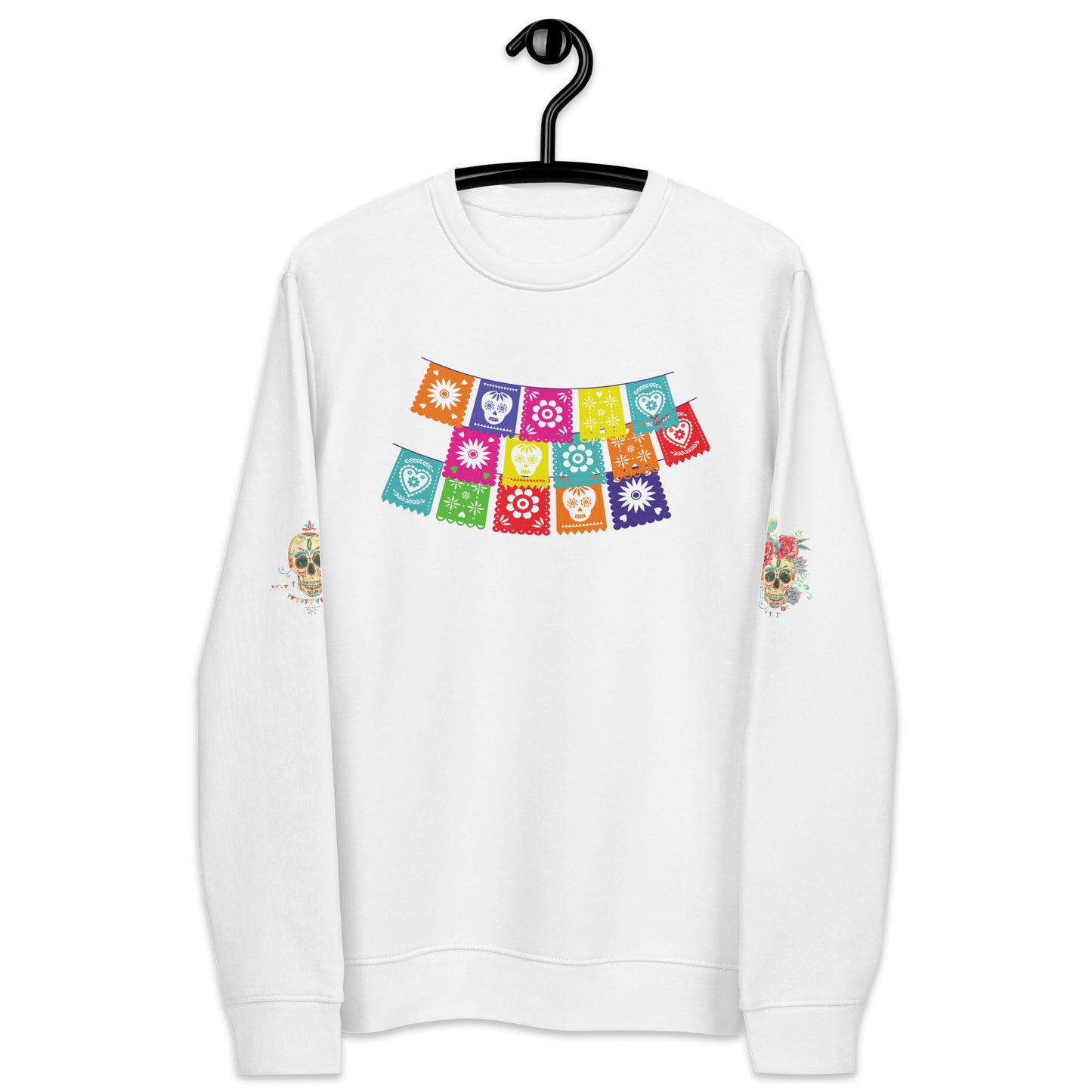Day of the Dead Buntings Unisex Eco Sweatshirt