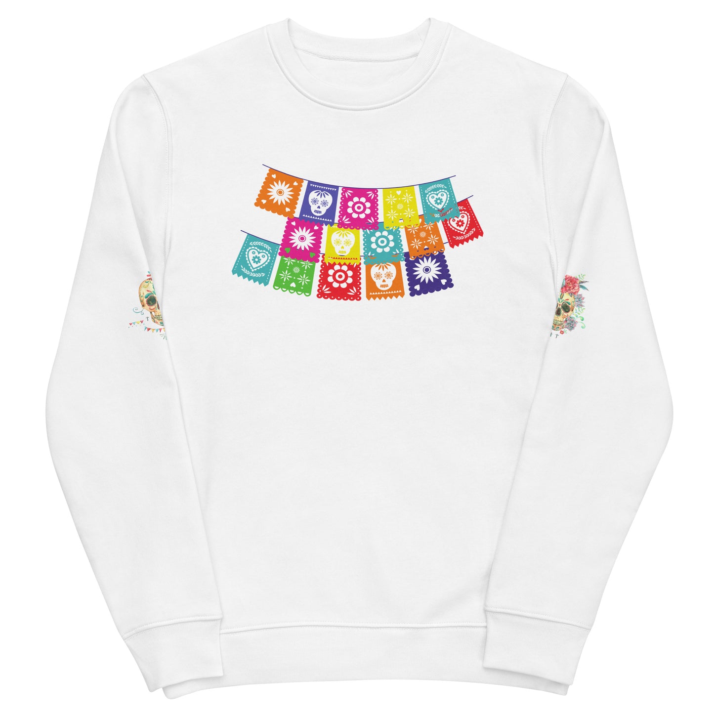 Day of the Dead Buntings Unisex Eco Sweatshirt