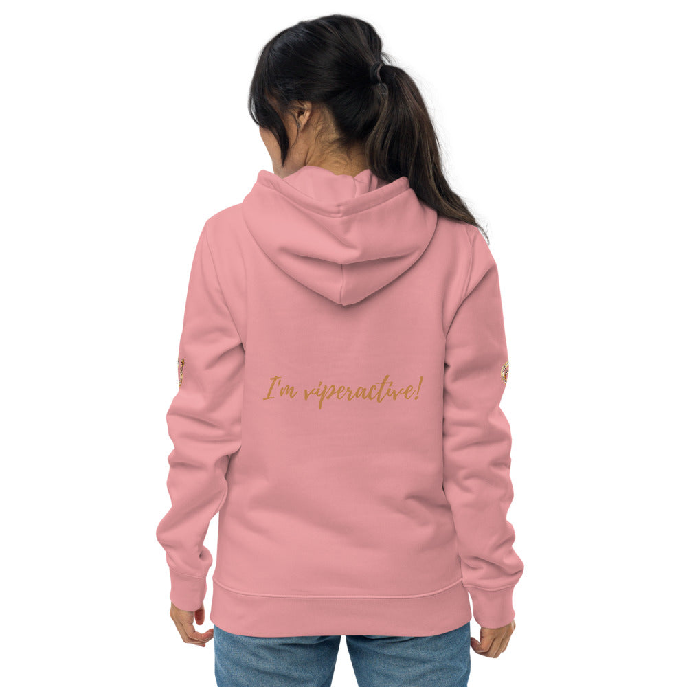 Comfortable Unisex Essential Eco Hoodie Snake Perfect for the Eco-Conscious Buyer