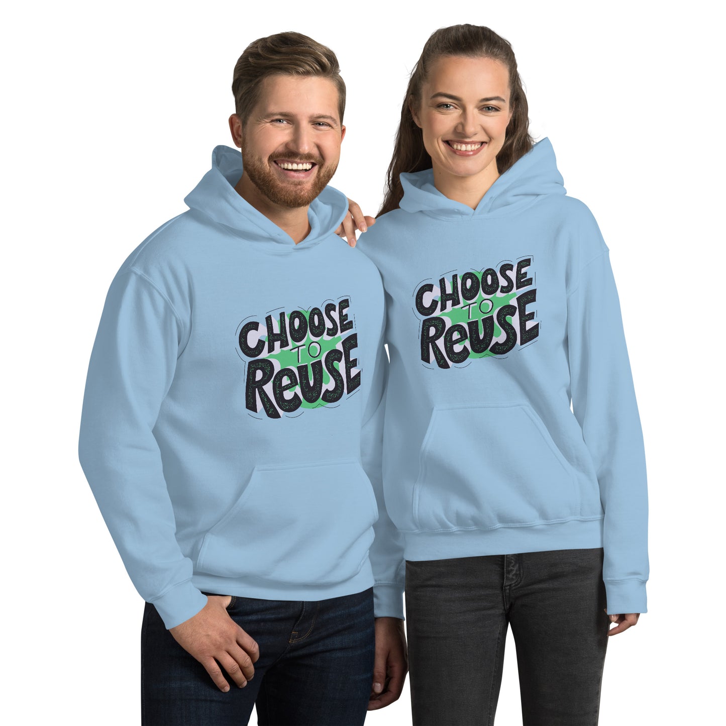 Unisex Essential Hoodie Choose to Reuse