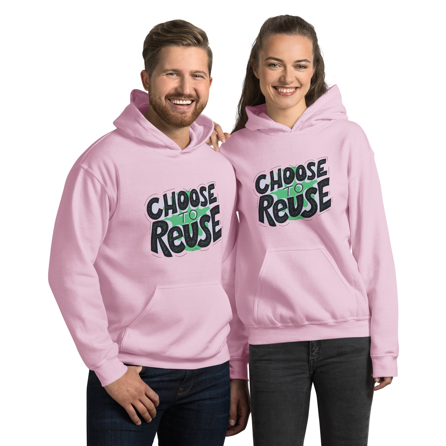 Unisex Essential Hoodie Choose to Reuse