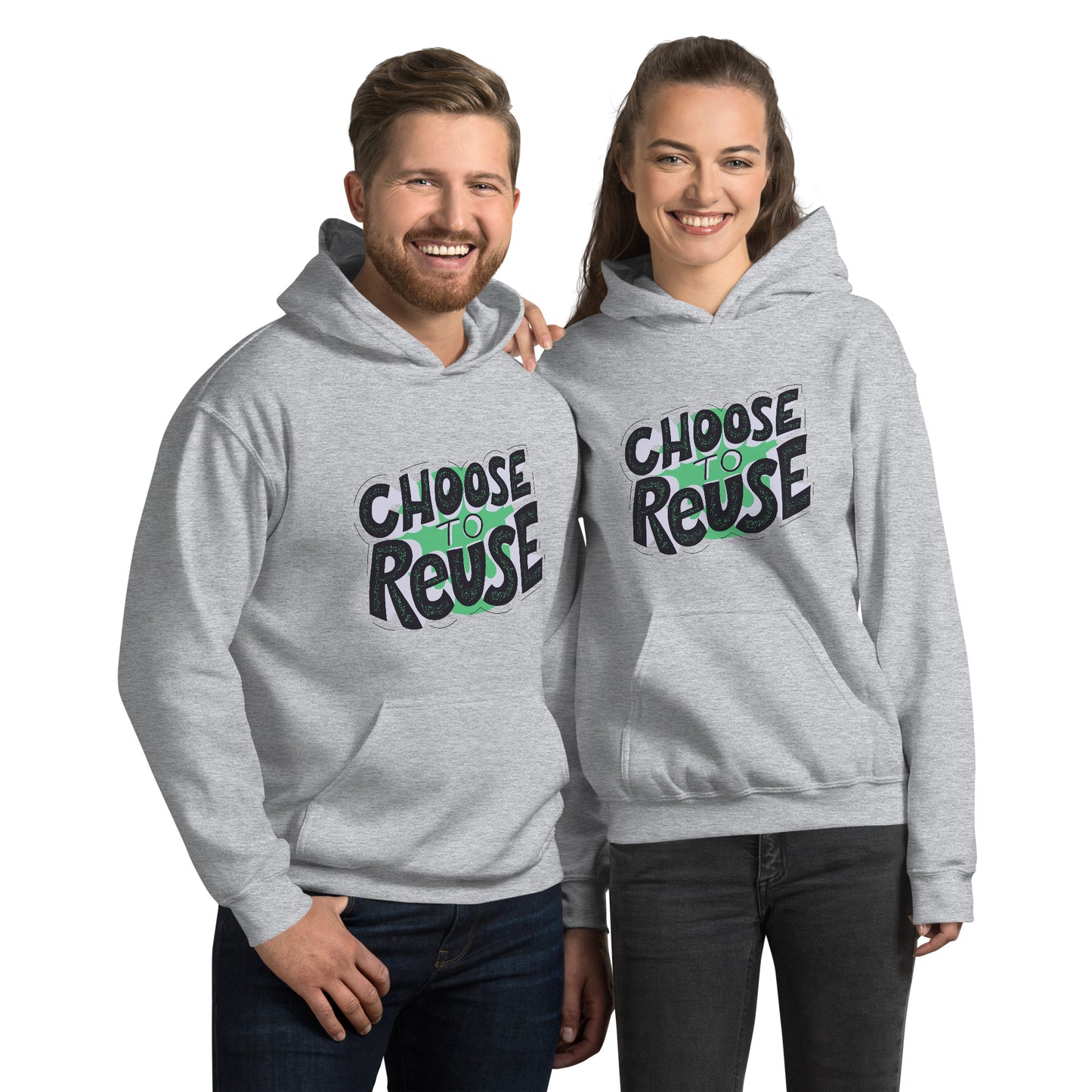 Unisex Essential Hoodie Choose to Reuse