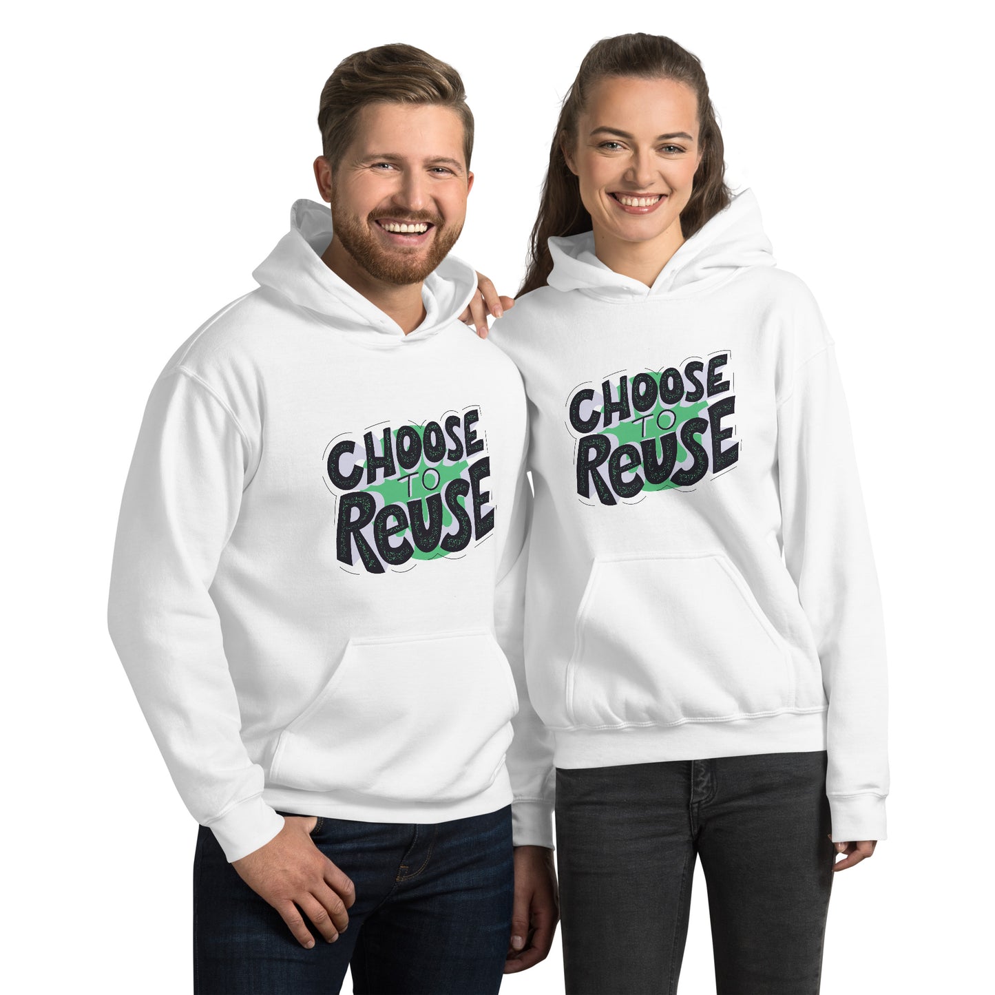 Unisex Essential Hoodie Choose to Reuse