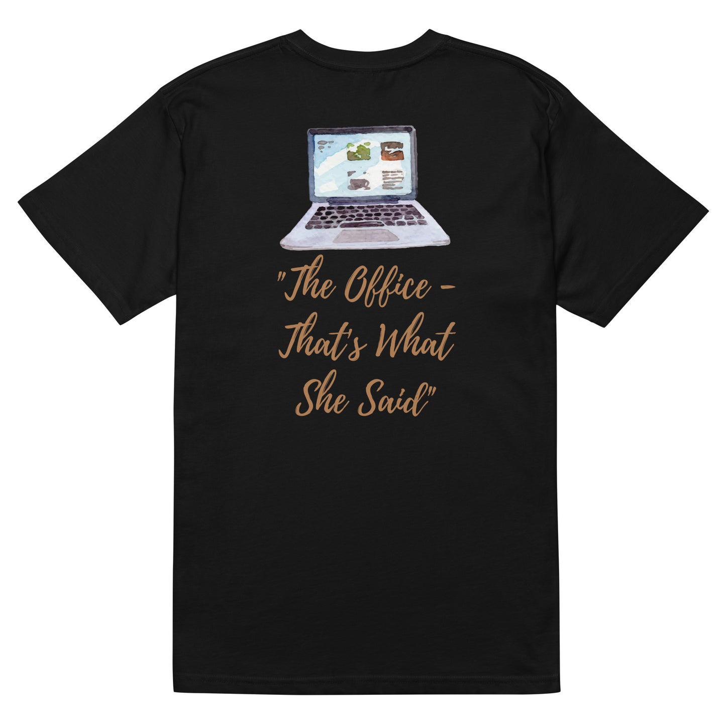 Eco-Chic-Office: The Ultimate Unisex Organic Cotton Tee
