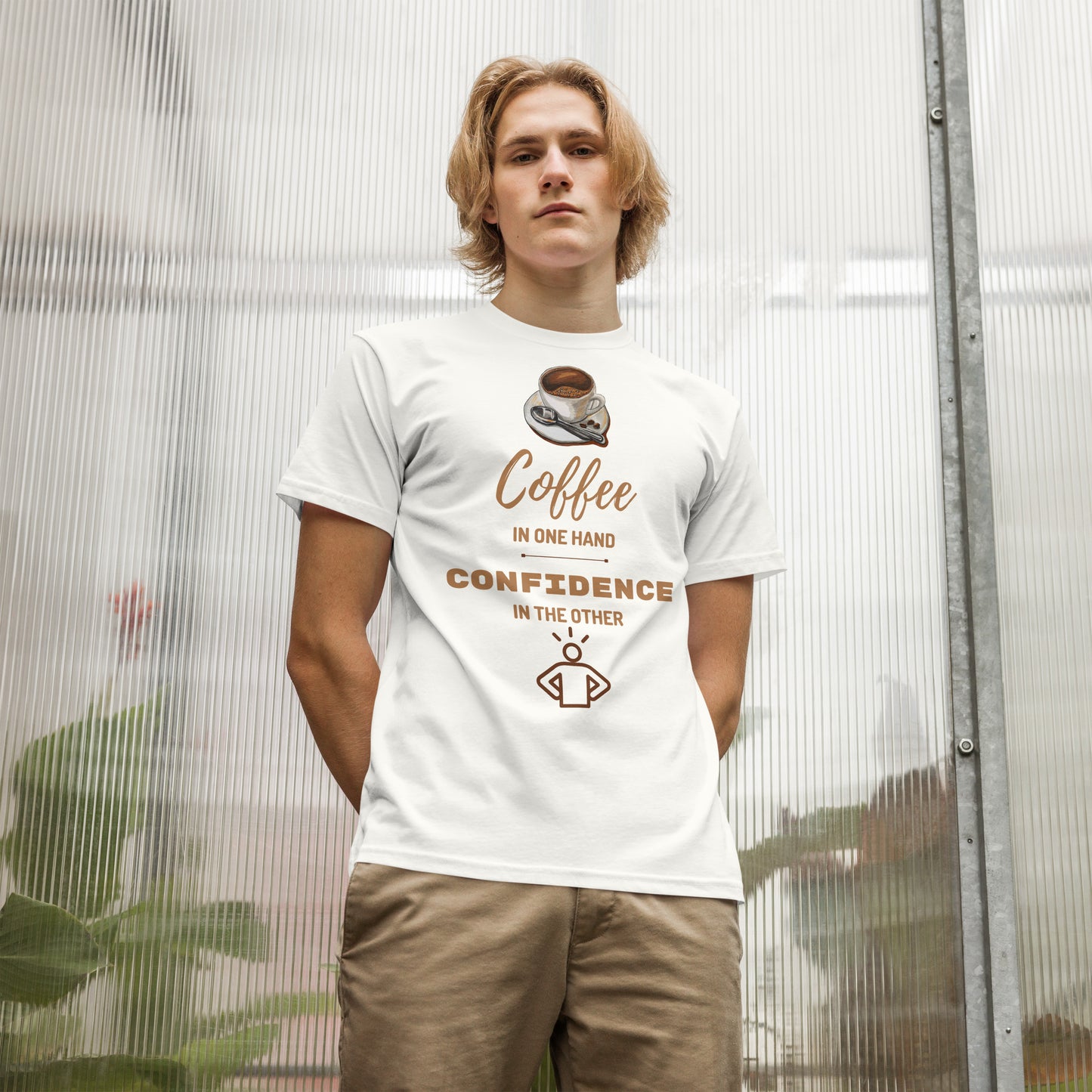 Eco-Chic-Office: The Ultimate Unisex Organic Cotton Tee