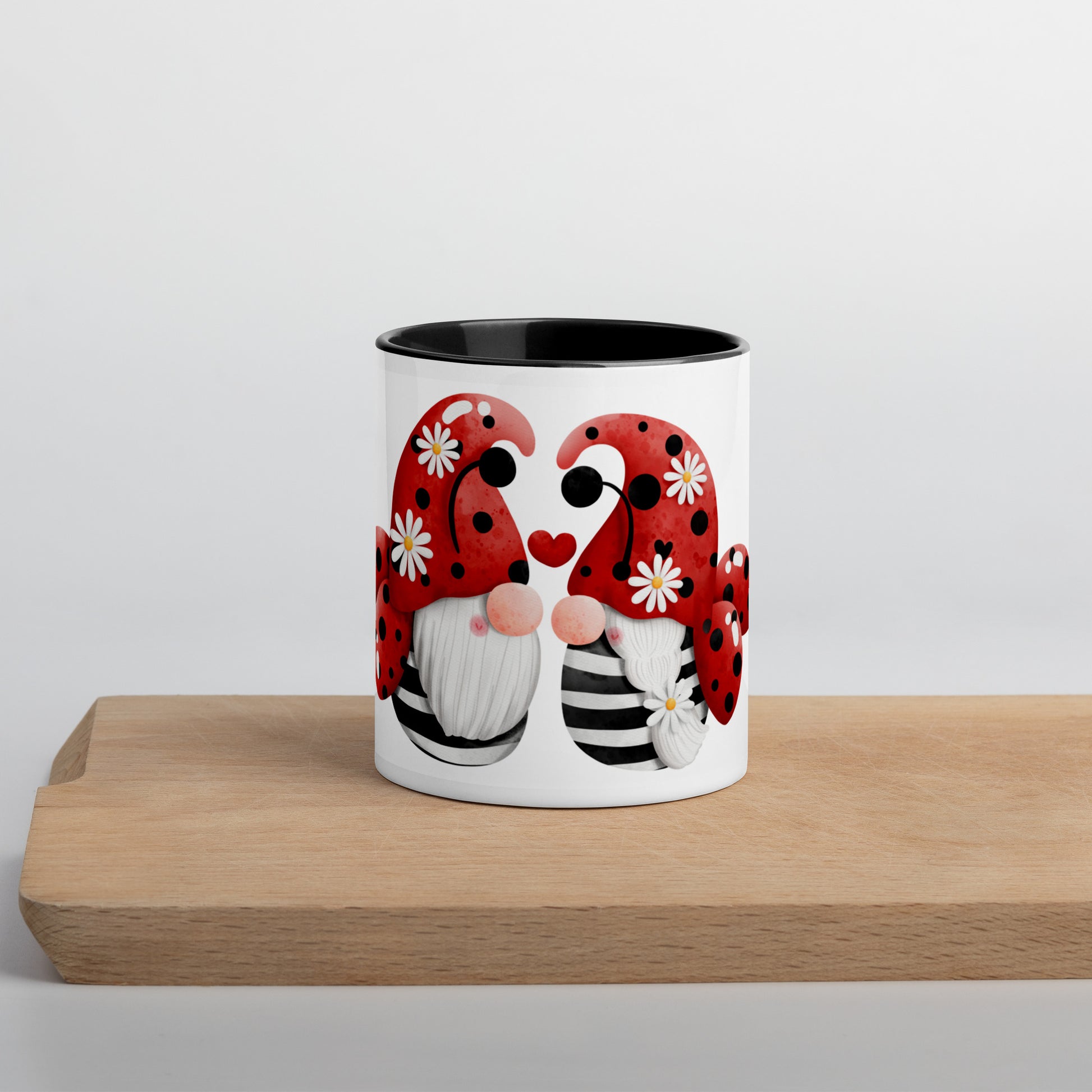 Coffee Mugs Gnome Ladybug