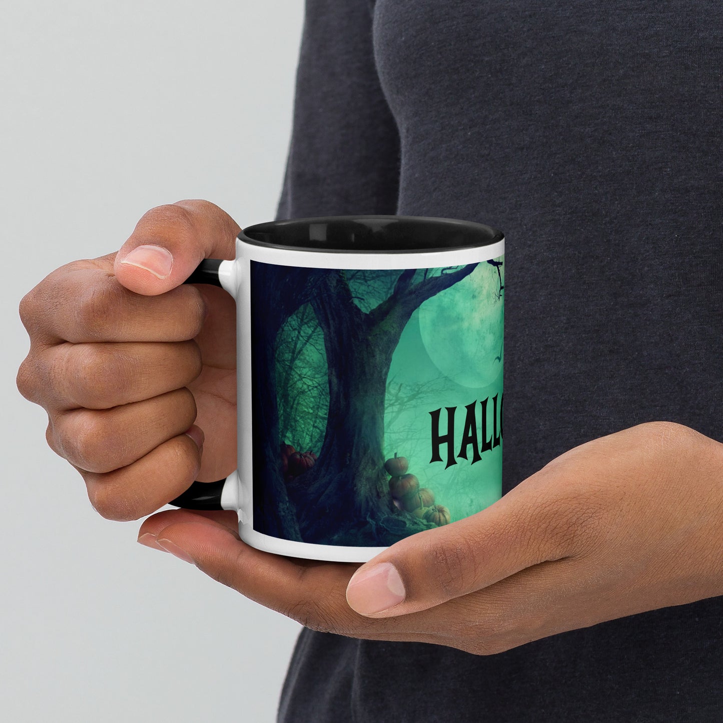 Halloween Design Mug with Colour Inside