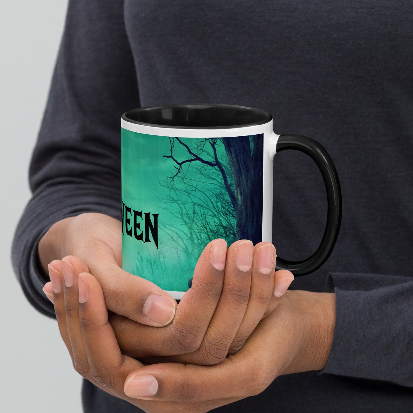 Halloween Design Mug with Colour Inside