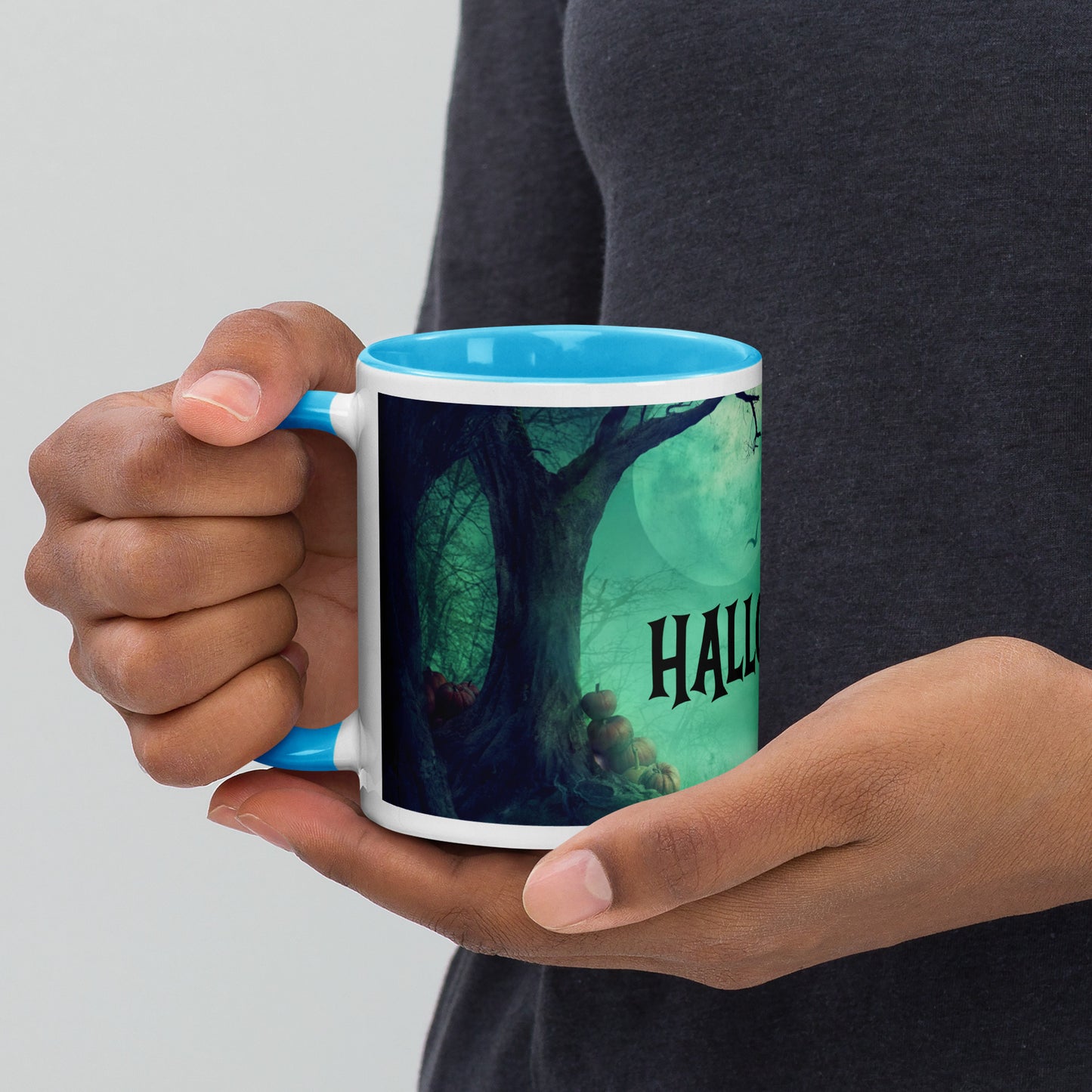 Halloween Design Mug with Colour Inside