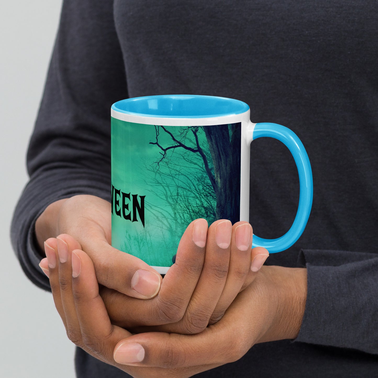 Halloween Design Mug with Colour Inside
