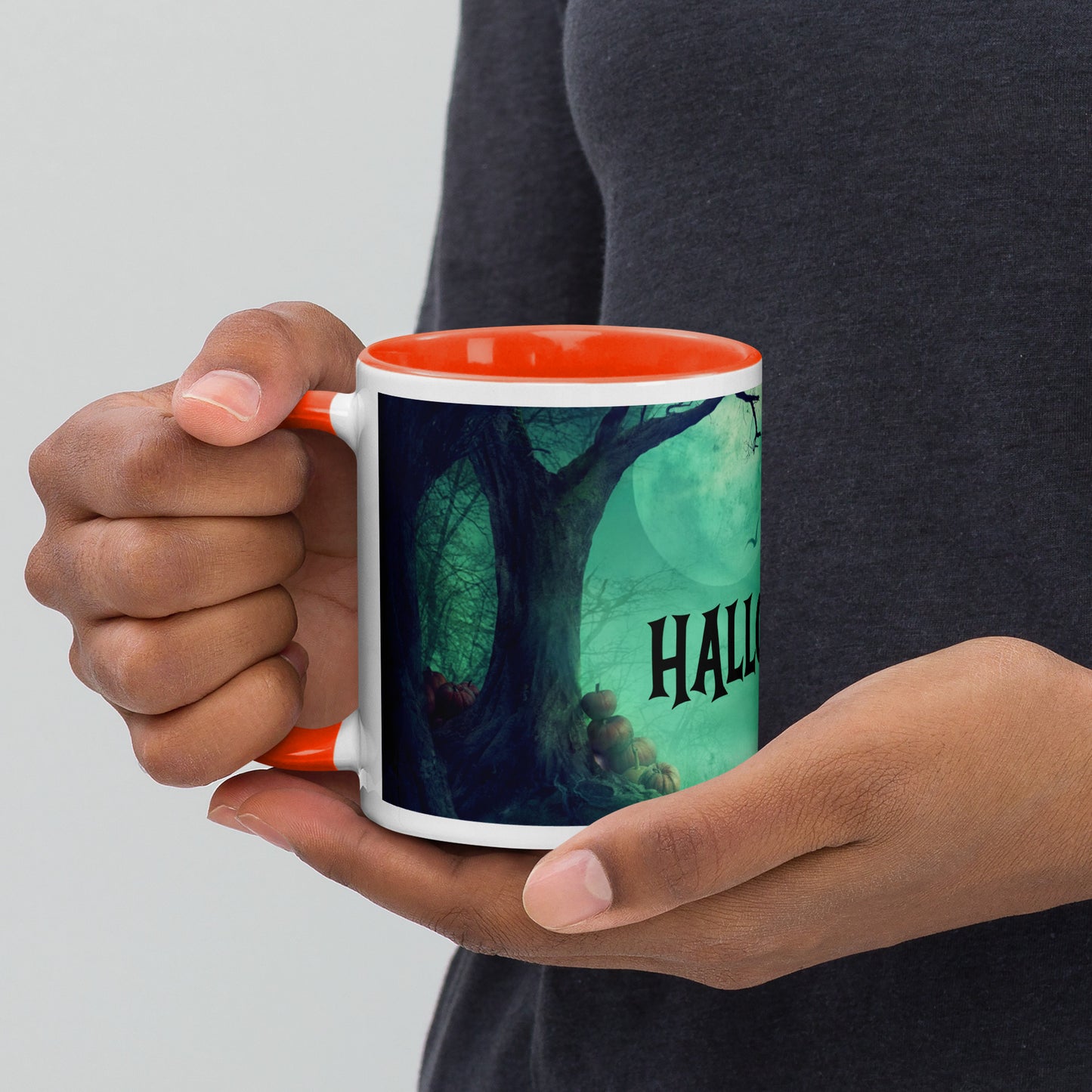 Halloween Design Mug with Colour Inside