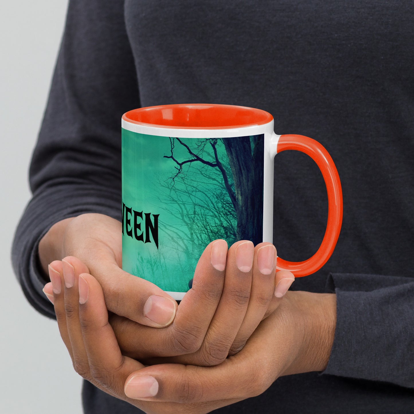 Halloween Design Mug with Colour Inside