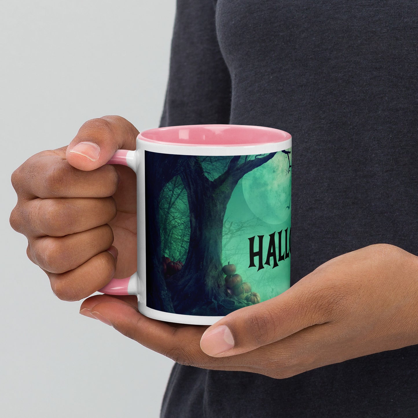 Halloween Design Mug with Colour Inside