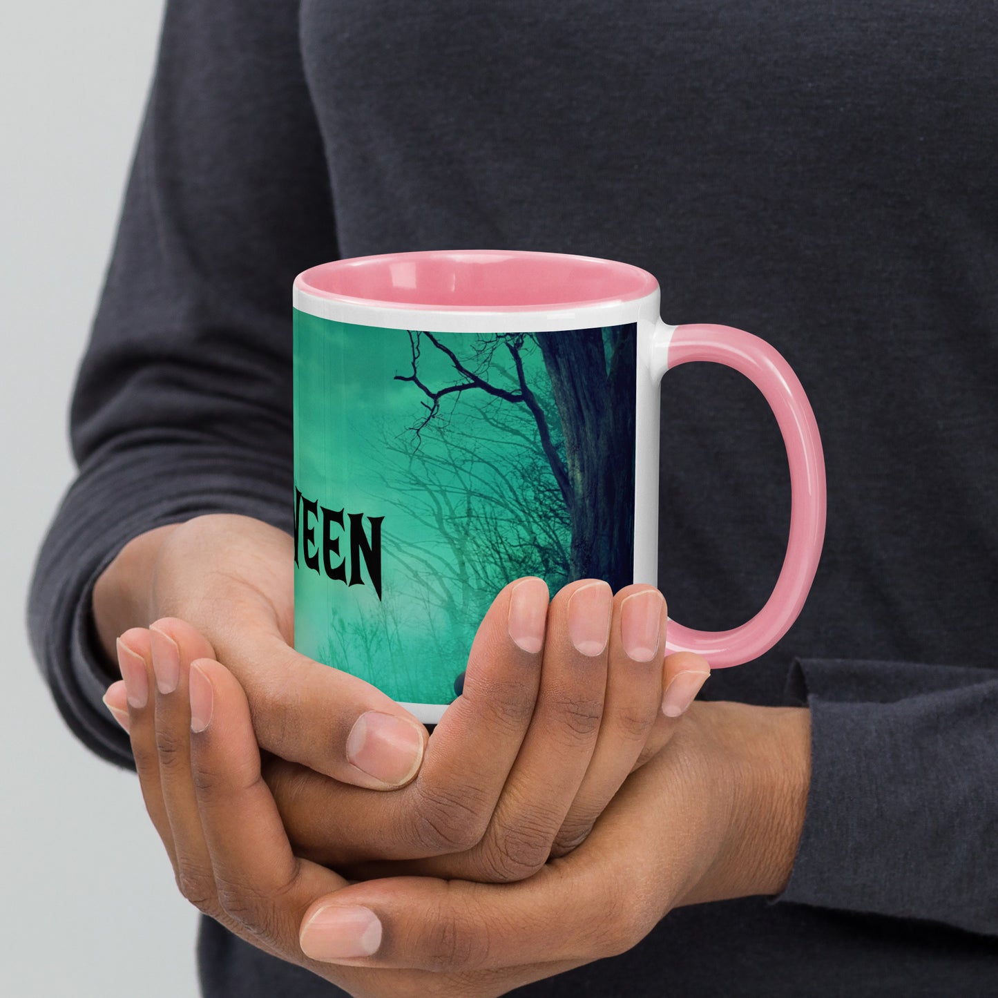 Halloween Design Mug with Colour Inside