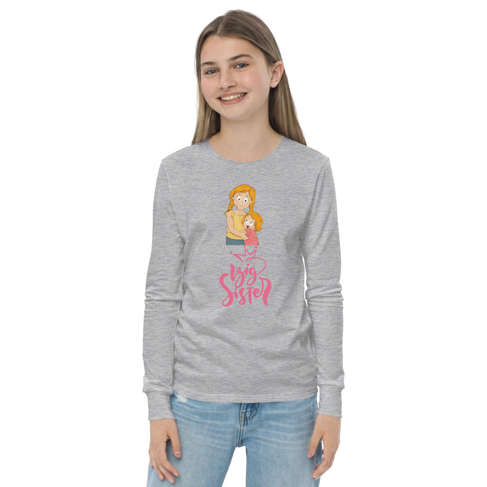 Comfortable Youth Long Sleeve Tee Big Sister