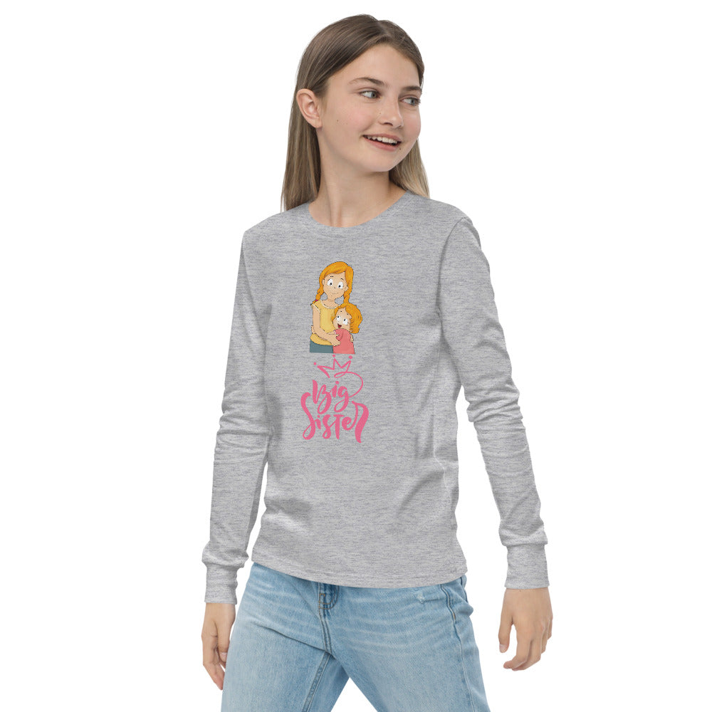 Comfortable Youth Long Sleeve Tee Big Sister