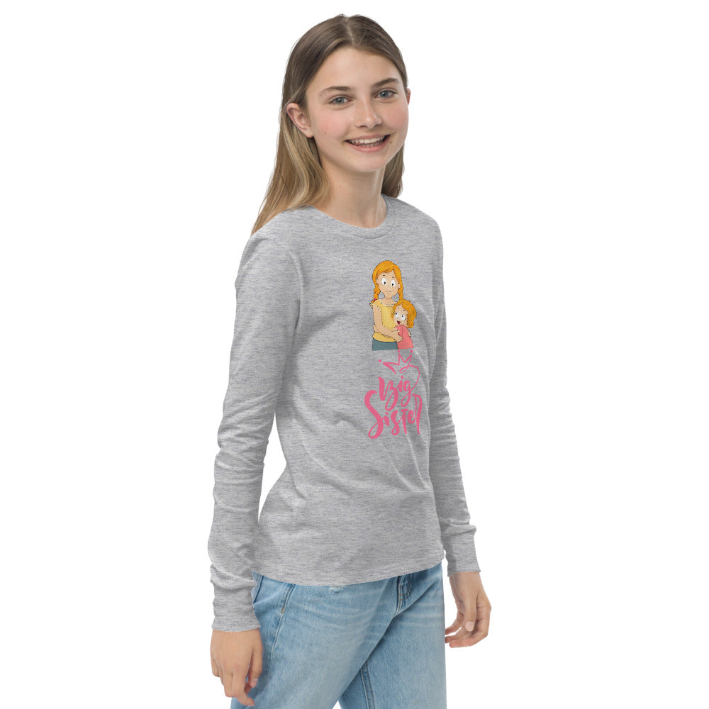 Comfortable Youth Long Sleeve Tee Big Sister