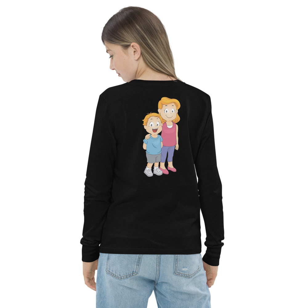 Comfortable Youth Long Sleeve Tee Big Sister
