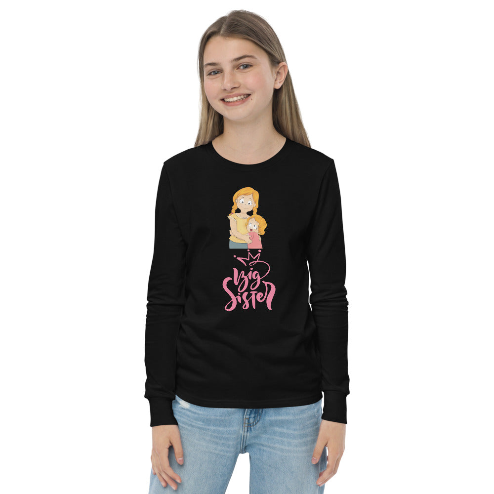 Comfortable Youth Long Sleeve Tee Big Sister
