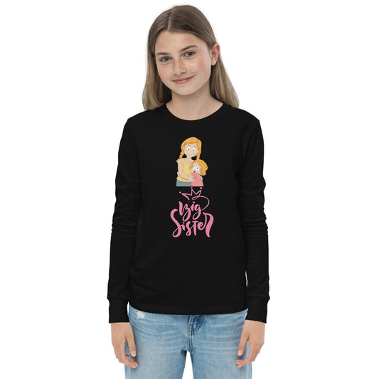 Comfortable Long Sleeve Tee Big Sister