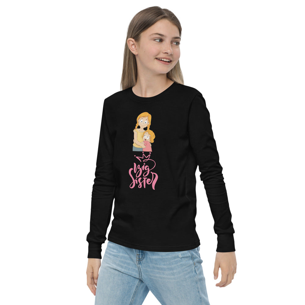 Comfortable Youth Long Sleeve Tee Big Sister