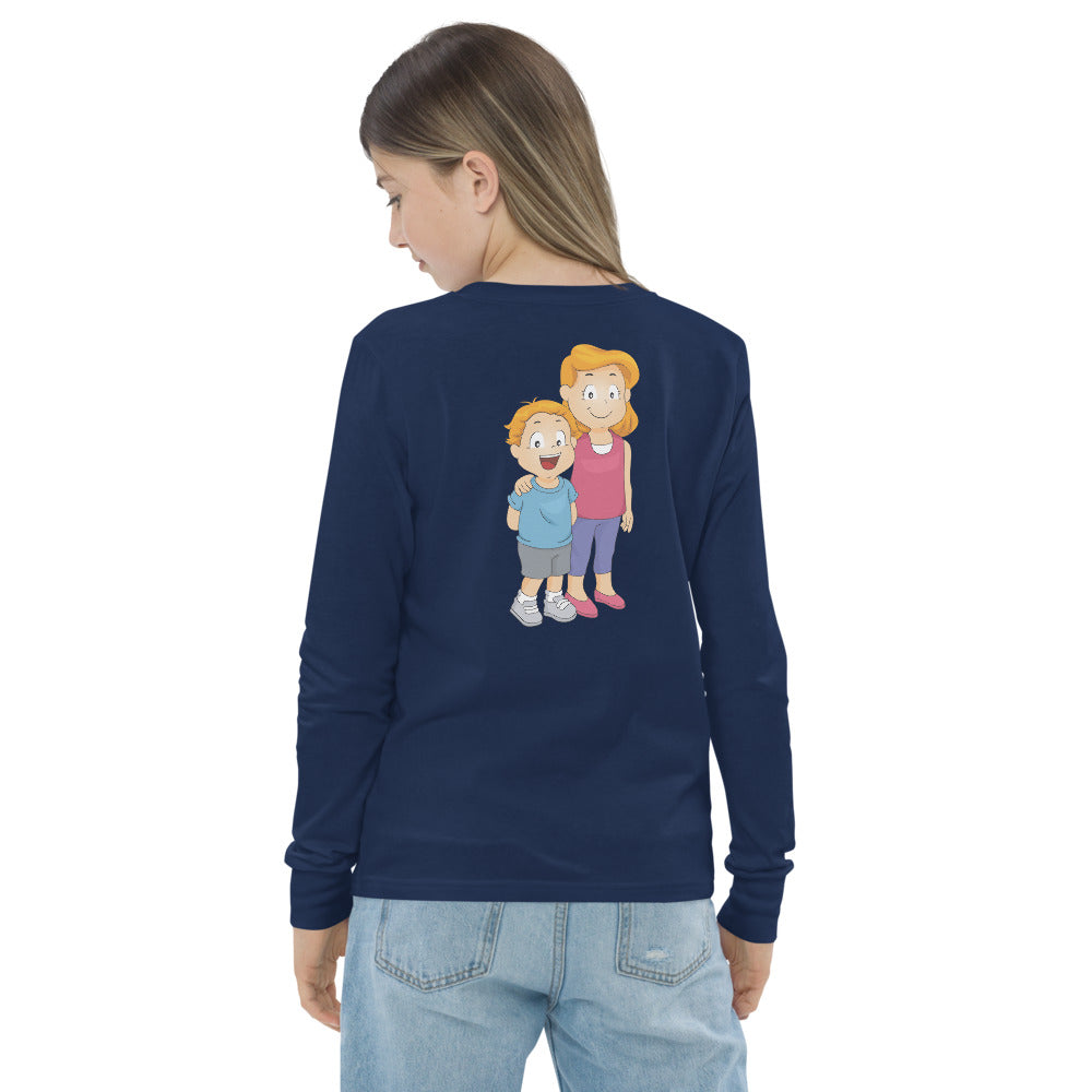 Comfortable Youth Long Sleeve Tee Big Sister
