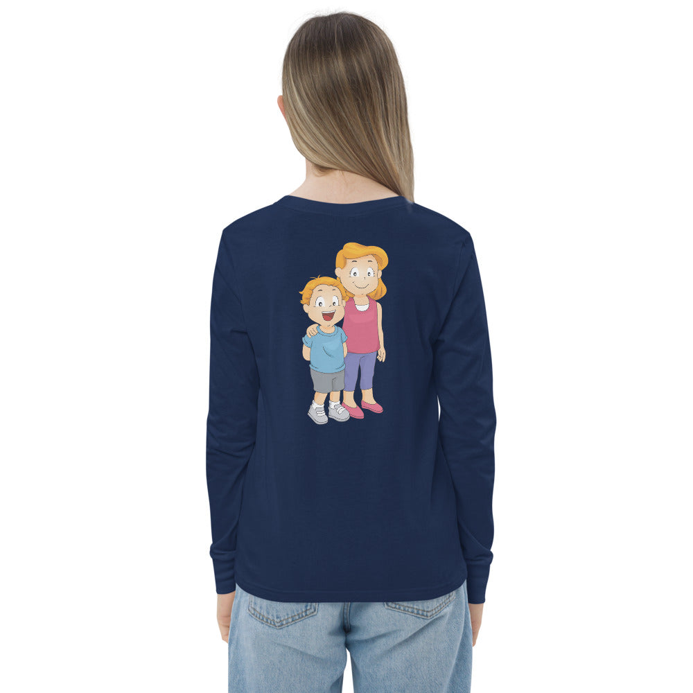 Comfortable Youth Long Sleeve Tee Big Sister