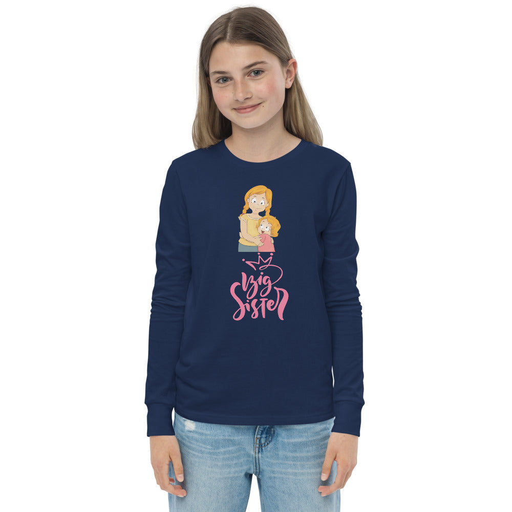 Comfortable Youth Long Sleeve Tee Big Sister