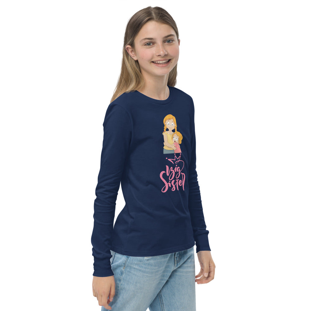 Comfortable Youth Long Sleeve Tee Big Sister