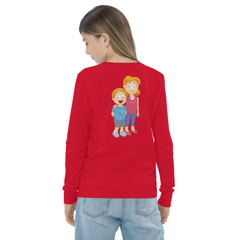 Comfortable Youth Long Sleeve Tee Big Sister