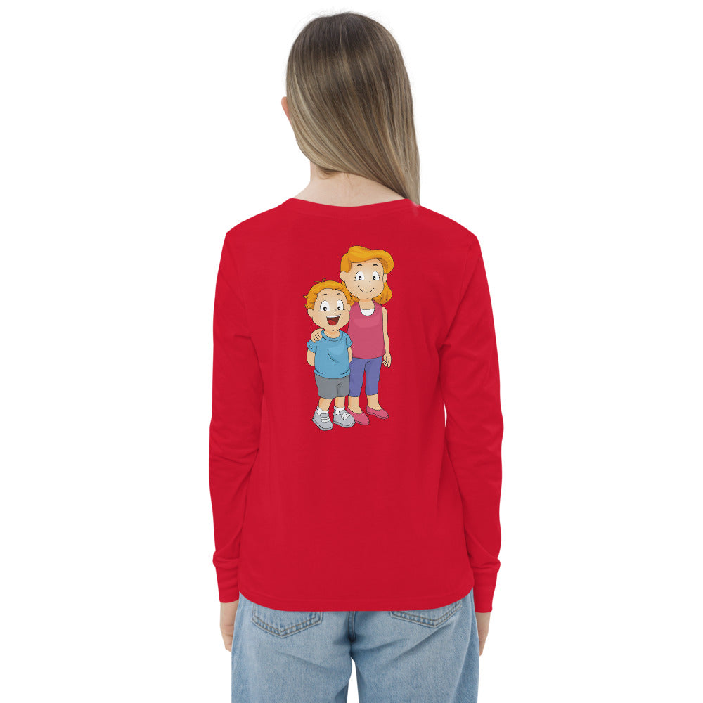 Comfortable Youth Long Sleeve Tee Big Sister