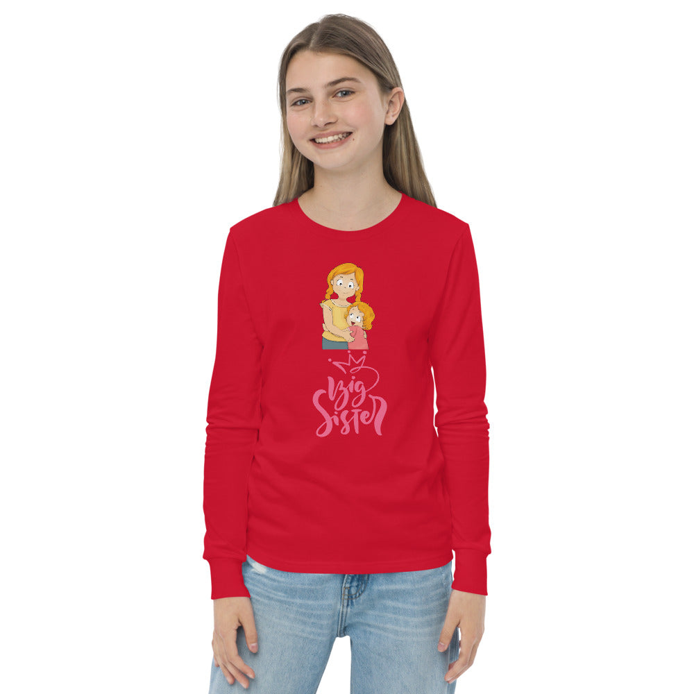 Comfortable Youth Long Sleeve Tee Big Sister