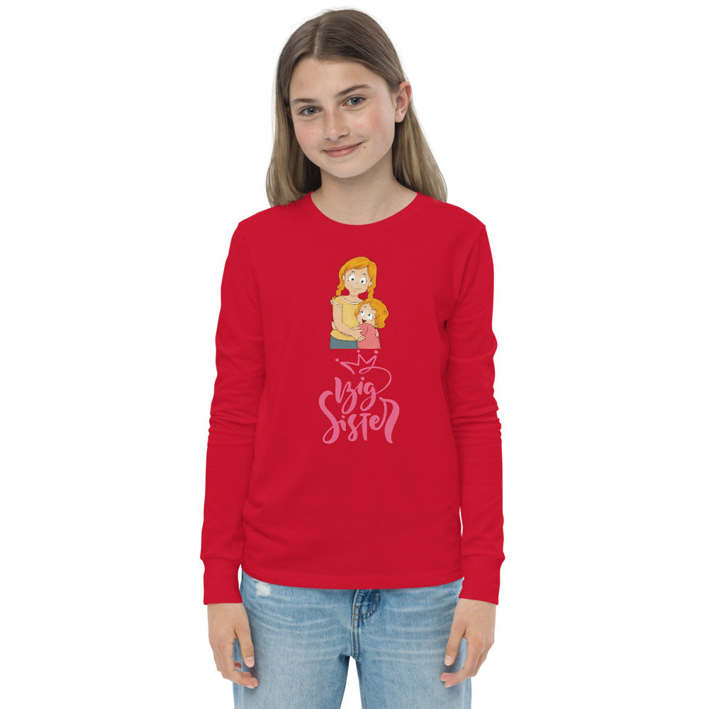Comfortable Youth Long Sleeve Tee Big Sister