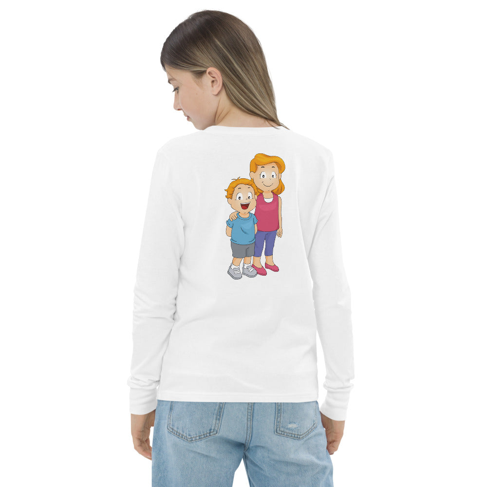 Comfortable Youth Long Sleeve Tee Big Sister