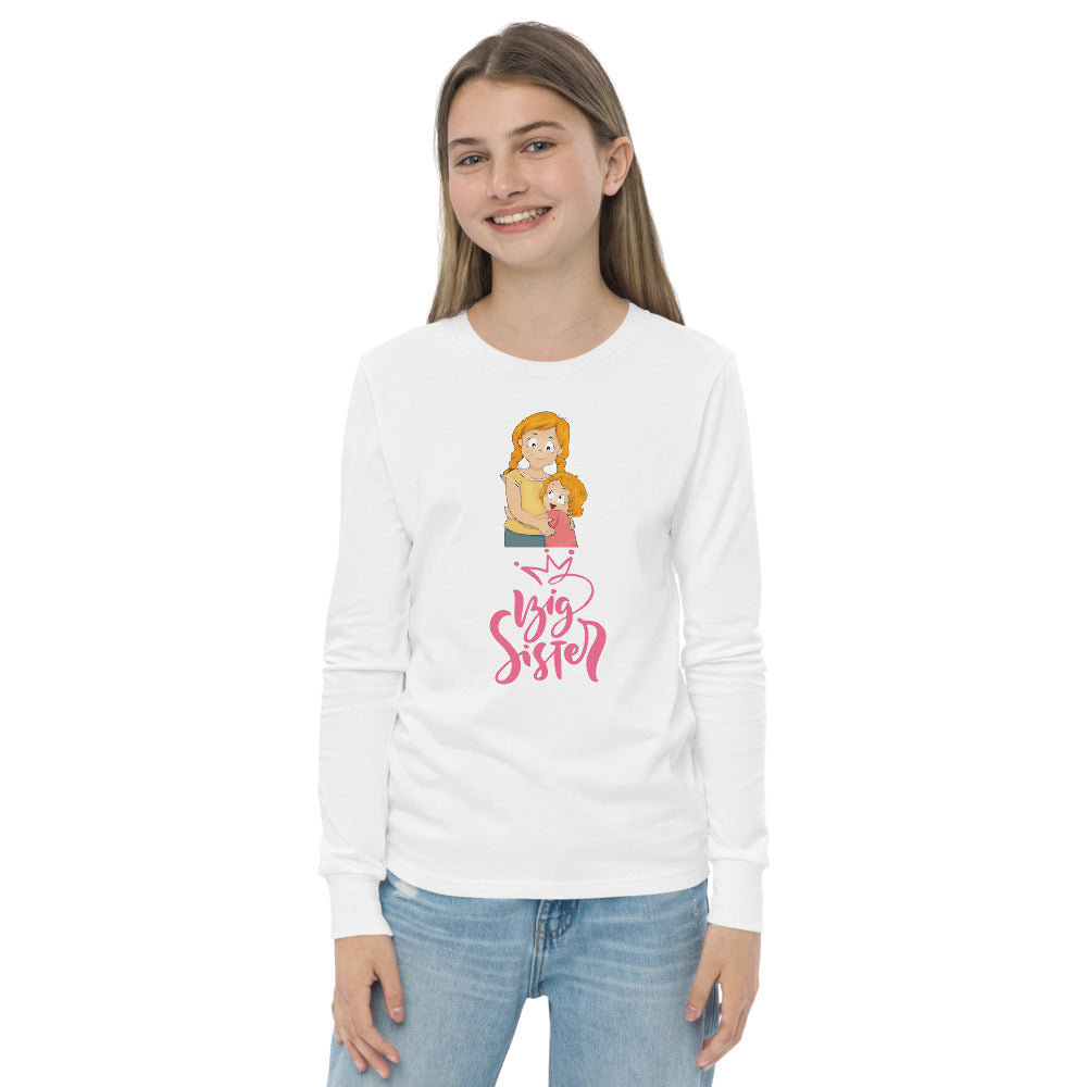 Comfortable Youth Long Sleeve Tee Big Sister