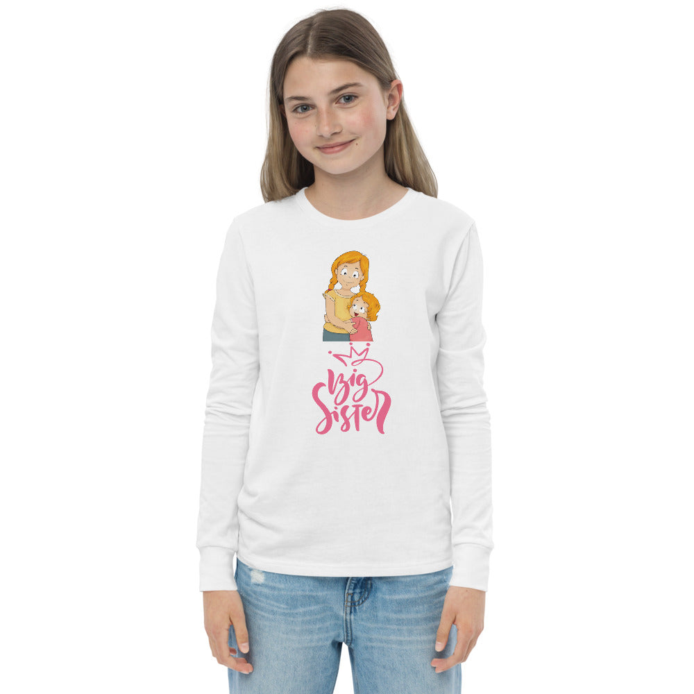 Comfortable Youth Long Sleeve Tee Big Sister