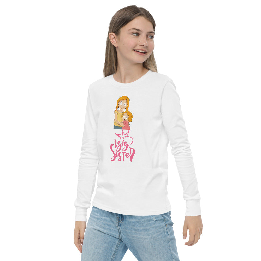 Comfortable Youth Long Sleeve Tee Big Sister