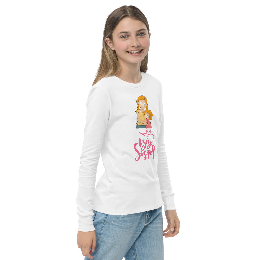 Comfortable Youth Long Sleeve Tee Big Sister